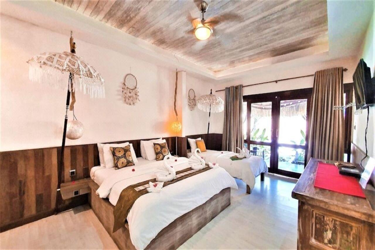 Samba Villas Beachfront View Gili Trawangan Extérieur photo
