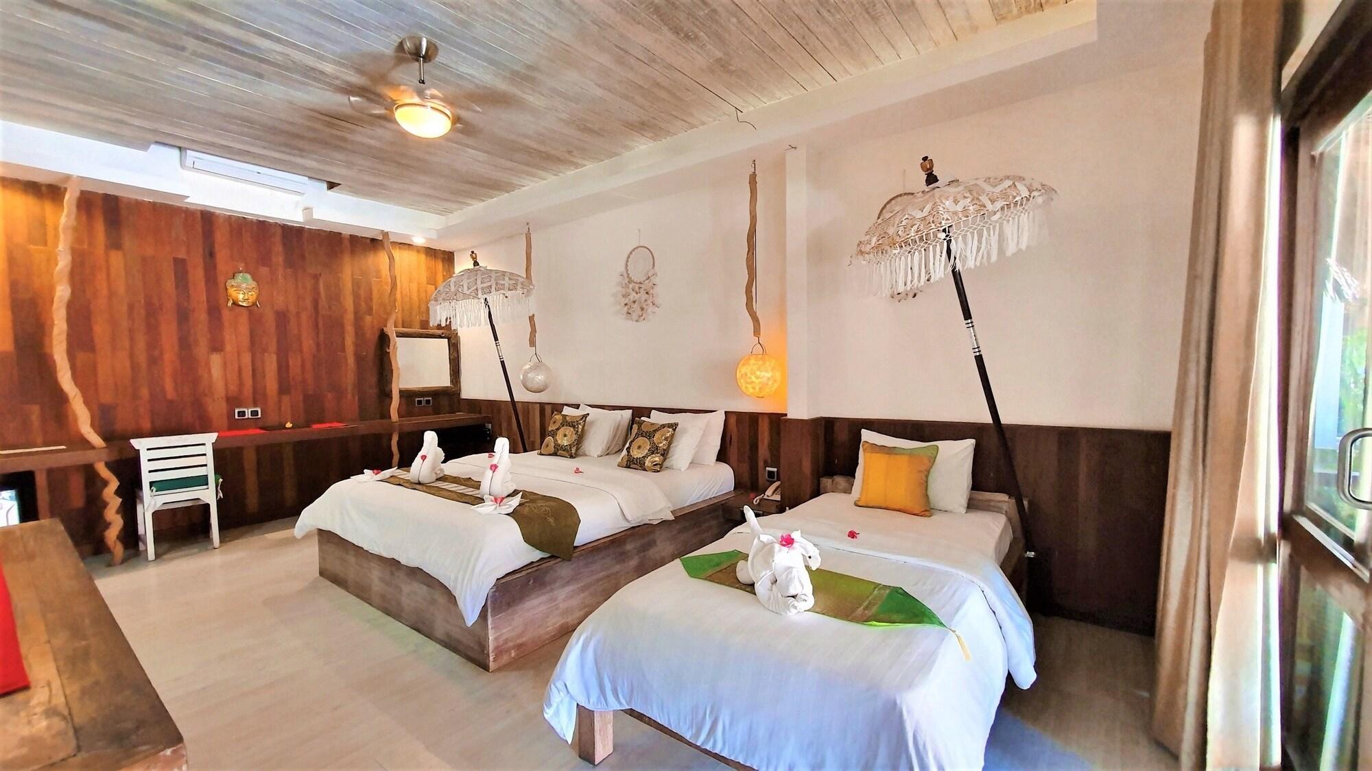 Samba Villas Beachfront View Gili Trawangan Extérieur photo